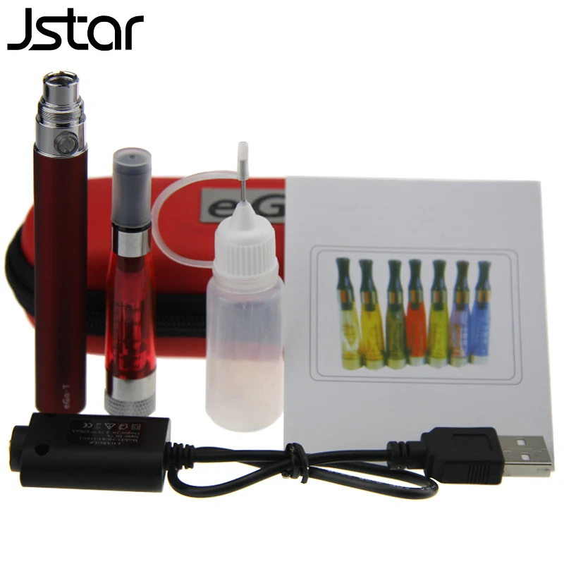 

Jstar CE5+ Ego-T zipper case kit Electronic Cigarette kits with zipper case USB charger 1 Atomizer 1 Battery E-Cigarette Kits