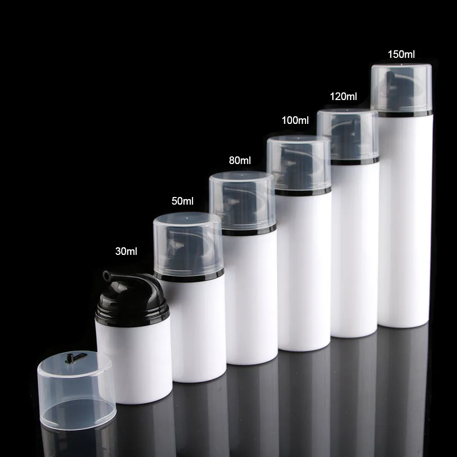 Download 50Pcs White Airless Vacuum Pump Bottle Container Dispenser for Cream/Serum/Lotion/Gel/Cosmetics ...