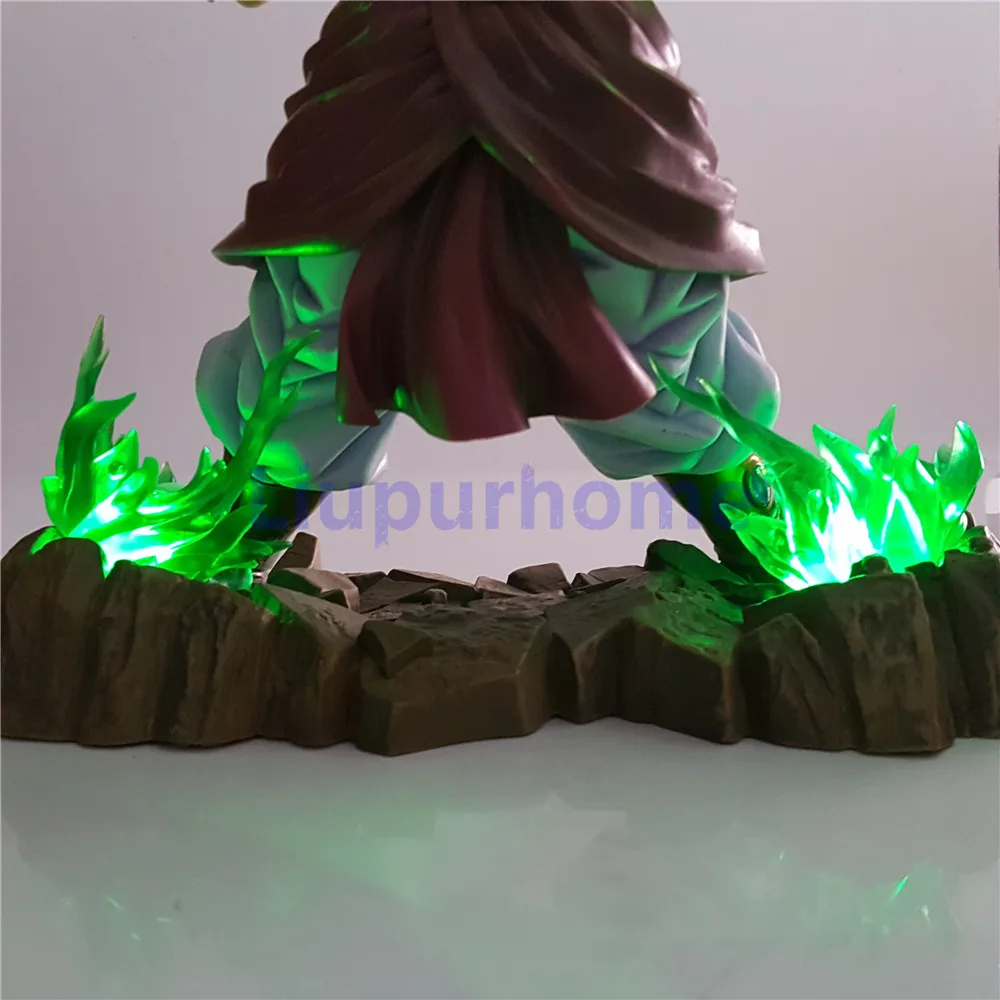 Broly светодиодный светильник фигурки супер сайян Жемчуг дракона Зеленый Декор
