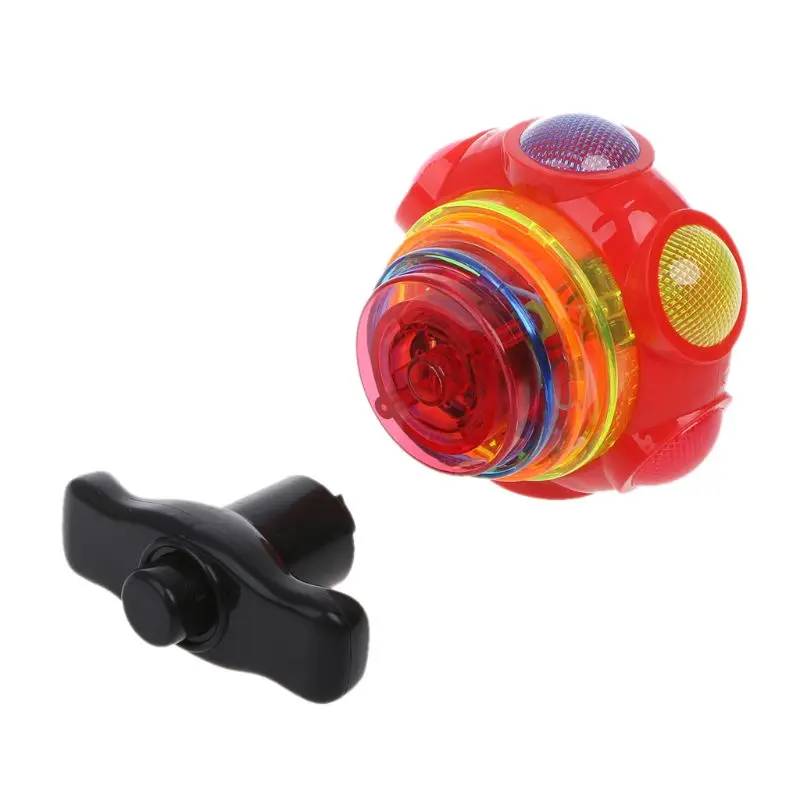 Красочный светильник, музыка, гироскоп, Peg-Top, Арена, вращающиеся топы, детская игрушка