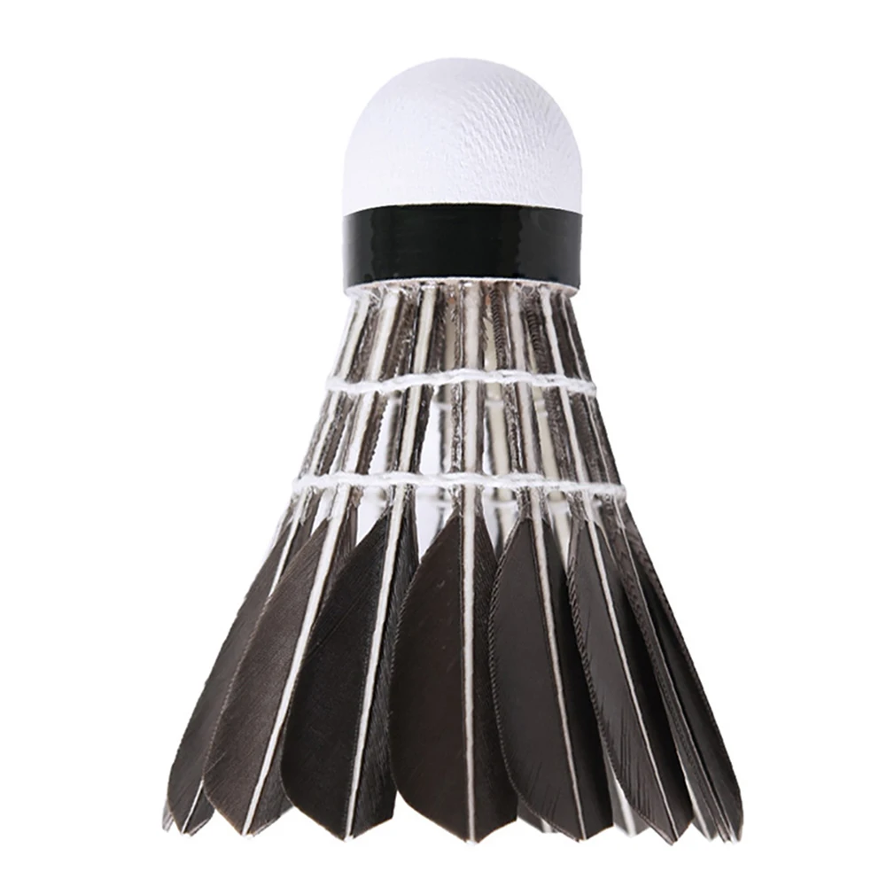 12 piezas LEIJIAER profesional Durable 1003 estabilidad volar bádminton Shuttlecock Bola de formación