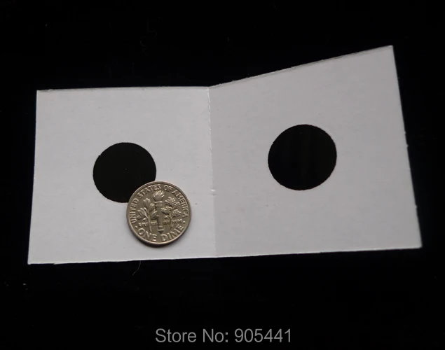 50 шт. 2*2 Профессиональная, картонная майларовая пленка копилки флипы поставки для диаметра 17,5 мм для монет