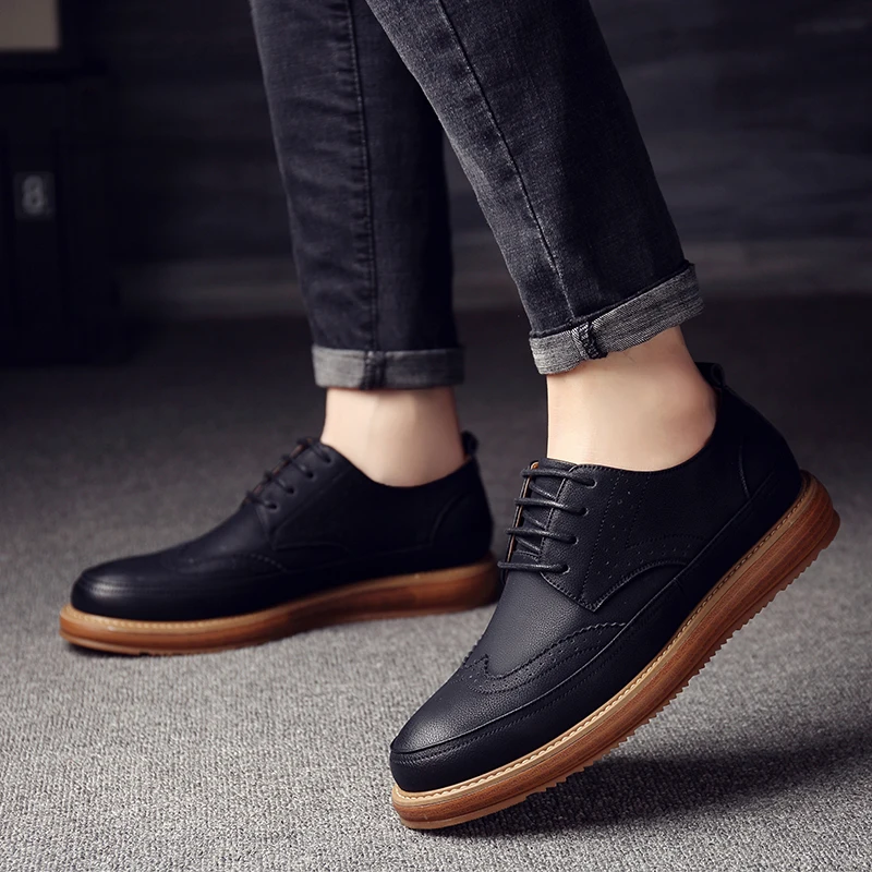 Respirant Lacets Mâle À Osco Mode Richelieu Hommes Plat Casual Automne 57588bl Cuir Hiver 2018 Nouveaux Chaussures 57588as 57588br De En Afqwp8xA