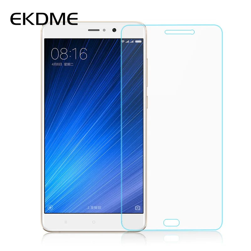 

EKDME 9H HD 2.5D Tempered Glass For Xiaomi Redmi 3S 3X 3 Pro 2 4A mi5 mi4 mi4s mi4c mi4i mi 5 4S 4A Screen Protector Film