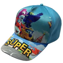 Buy Anime Super Wings Hat Model Mini Planes toy Transformation Airplane Robot Action Figures superwings Peaked cap toys for kids Free Shipping