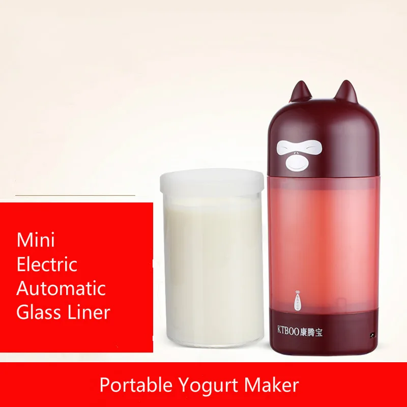 Portable Yogurt Maker Mini Electric Automatic Glass Liner Yogurt Maker