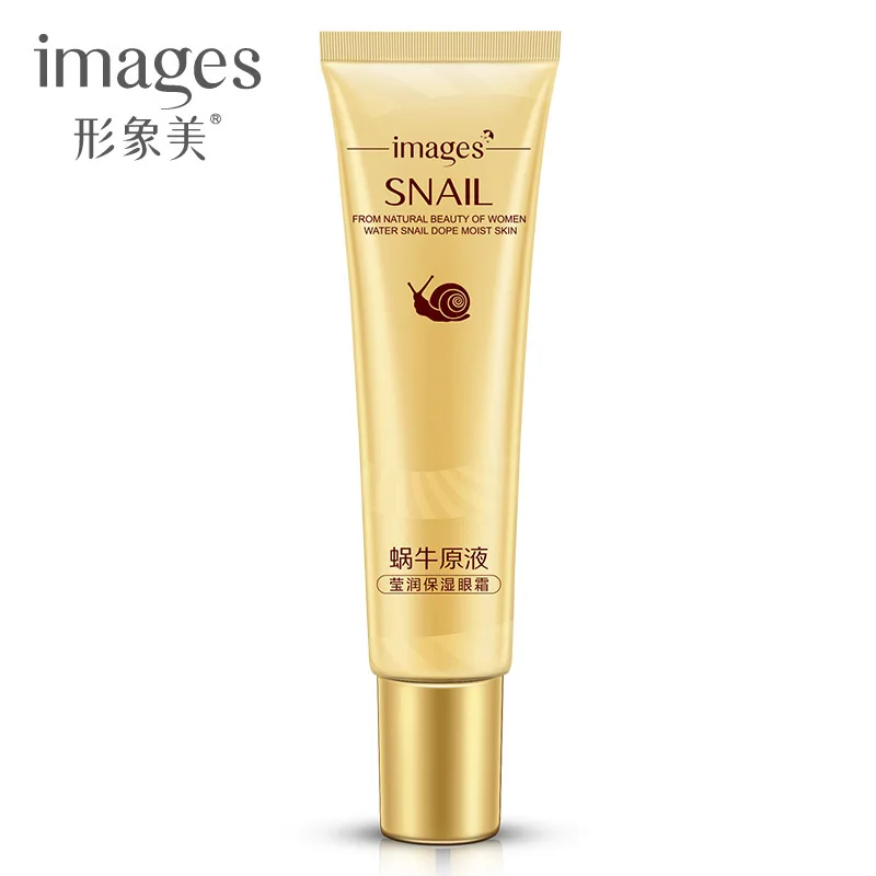 

IMAGES Snail Eye Cream Skin Anti Aging Anti Wrinkle Remove Dark Circle Eye Care Moisturizing Repair Firming Instant Ageless