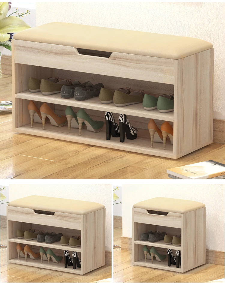 Multifunctional storage Shoes Cabinet shoe rack Stool style Shoe Cabinets
