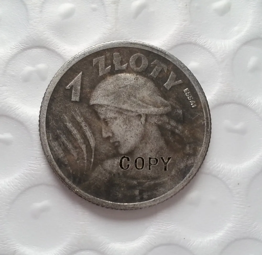 

Poland Polen 1 ZLOTE 1924. copy coins commemorative coins-replica coins medal coins collectibles badge