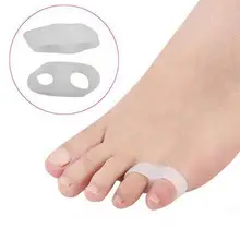 8 шт./лот гель маленький носок сепаратор для педикюра Protector исправление вальгусной деформации первого пальца стопы разделитель для педикюра гвардии маленький с накатанной головкой перекрытия корректор разбрасыватель удобрений