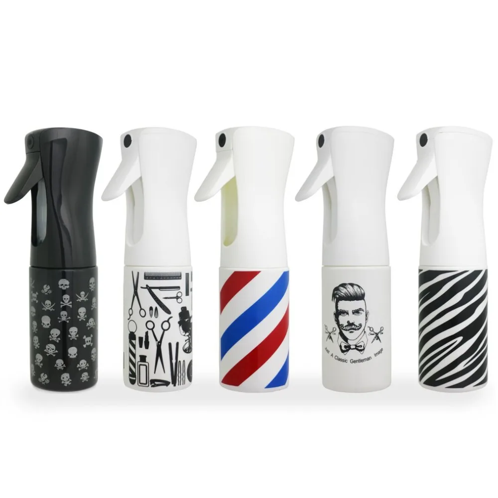 

200ml Salon Spray Bottle Refillable Bottles Plastic Fine Mist Sprayer Moisture Atomizer Water Pot Haircut Hair Styling Tools