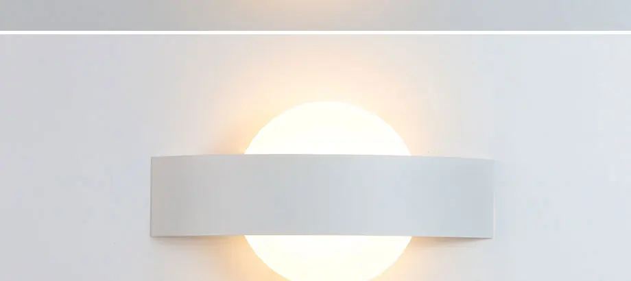 Sala de Jantar Lâmpada de Parede 4 w Luz Conduzida da Parede Interior Decoração Dispositivo Elétrico da Lâmpada da Varanda Corredor Luz da Cozinha Iron & Acrílico Ac90 260v 3 Luminárias de parede
