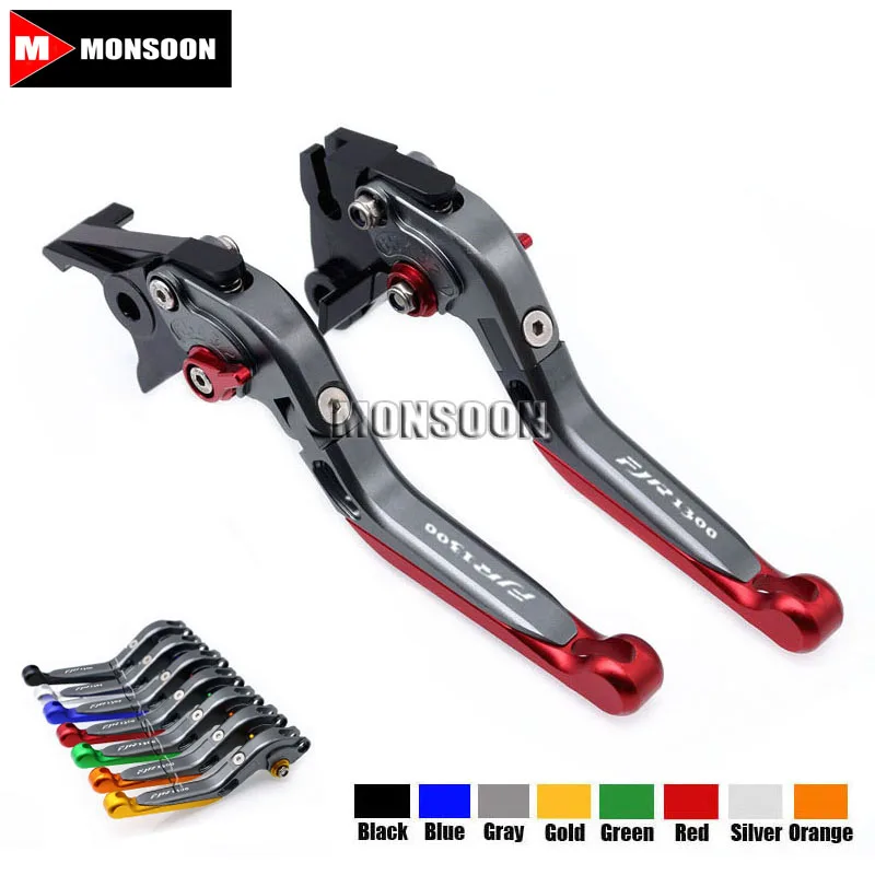 

LOGO FJR 1300 For YAMAHA FJR 1300 FJR1300 2004-2017 Motorcycle Folding Extendable Brake Clutch Levers