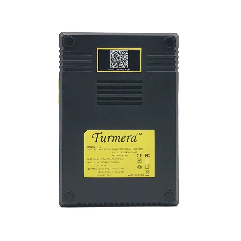 18650 зарядное устройство Turmera lcd T2S/T4S для 26650 21700 18500 18350 14500 Ni MH NI CD AA батарея