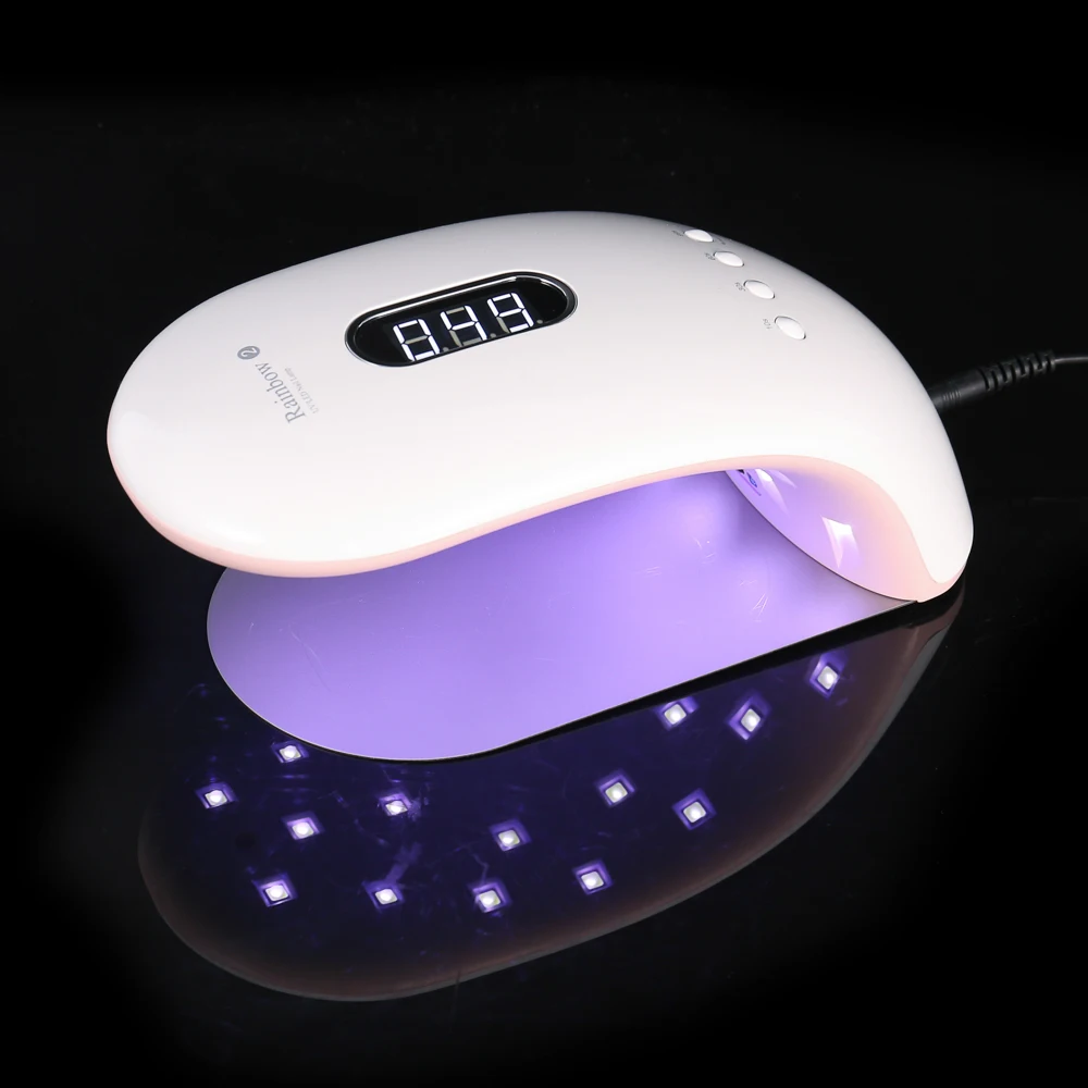LAMPNAIL Профессиональный светодио дный лампа для ногтей гель лак для лечения ногтей лампа Сушилки Art Маникюр автоматический датчик США ЕС