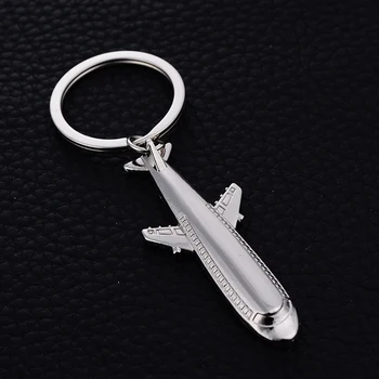 

10PCS Chaveiro!Aircraft Styling Keyring Keychain for Keys Llavero Charm Car Key Chain Ring Holder Porte Souvenir Gift J032