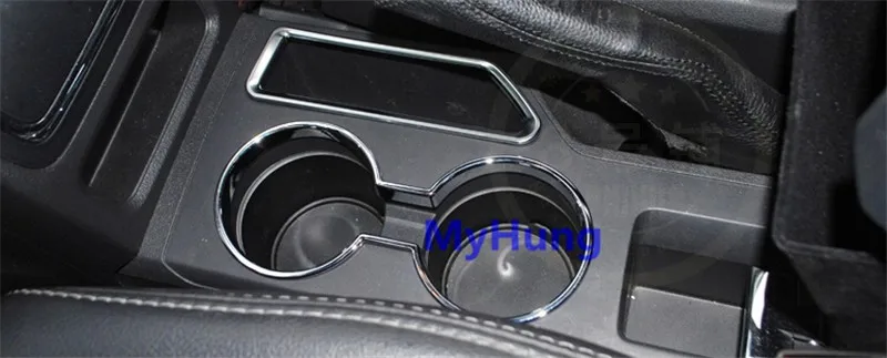 Автомобильный держатель стакана воды крышка ключ зажигания кольцо крышки Ручные тормоза Обложка для Jeep Компасы Патриот ABS Chrome 3 шт. в комплект