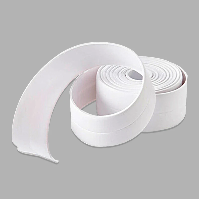 3.8cm*3.2m Kitchen Wall Sticker Waterproof And Oil Proof PVC Self Adhesive Waterproof Anti-moisture Bathroom Mosaic Home Decor