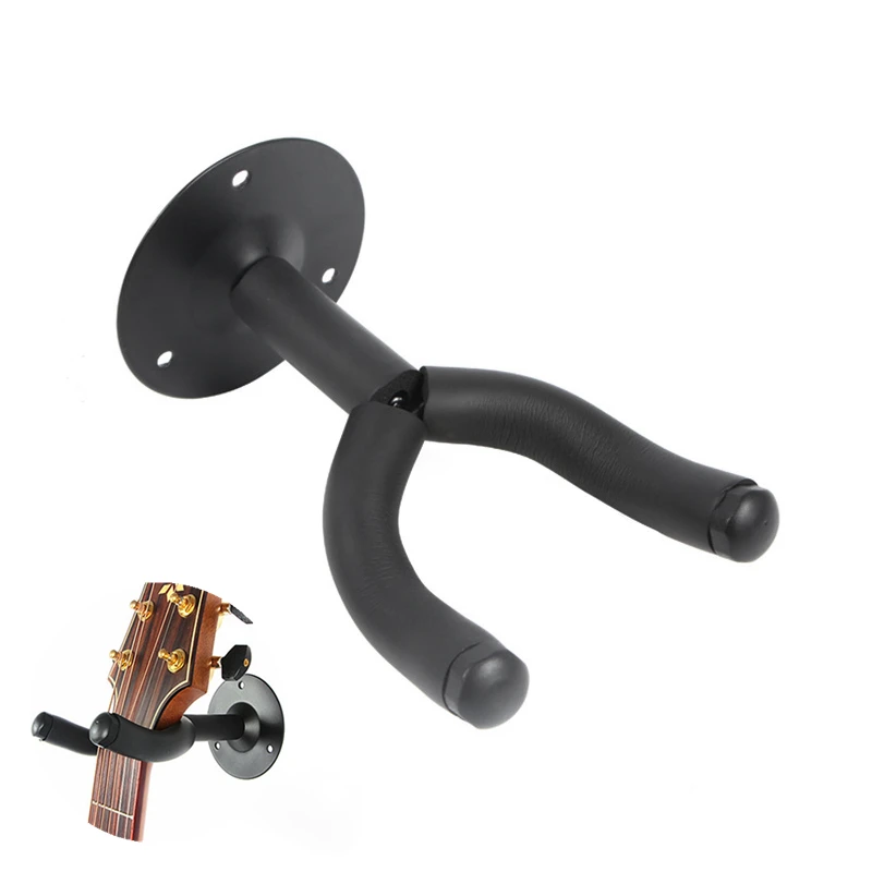 

Wall Mount Guitar Hanger Hook Holder Aluminum Alloy Soft Sponge Coat for Guitars / Bass / Violin / Mandolin / Ukulele