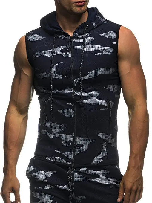 Новое поступление мужской жилет для бега рубашка с капюшоном Топ бодибилдинг тренажерный зал тренировки без рукавов спортивный зимний