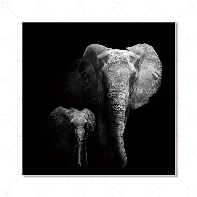 wall art Animal canvas painting home decor wall art poster and print