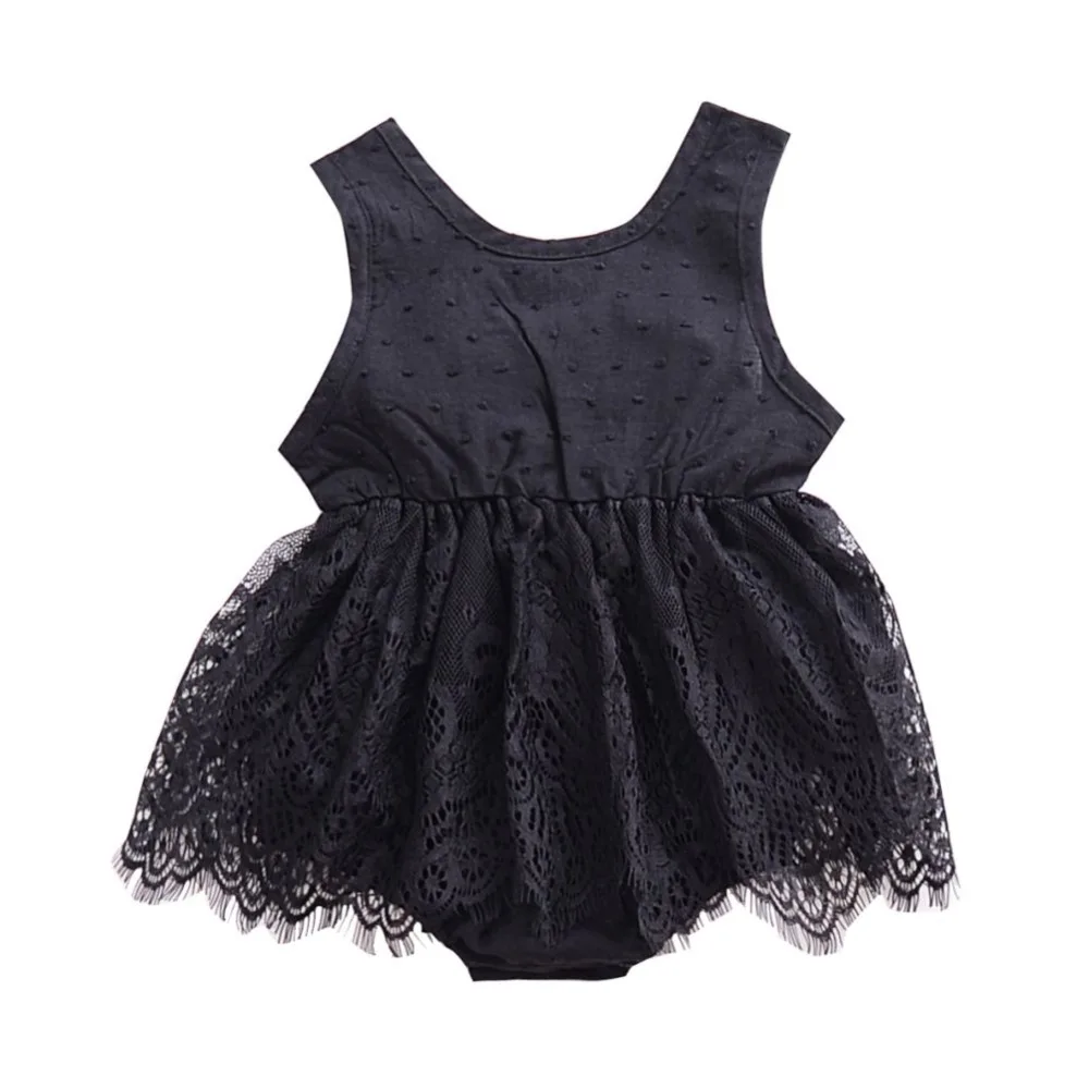 

Cute Baby Girl Dress Lace Sleeveless Newborn Baby Clothes Infant Baby Girls Princess Dress