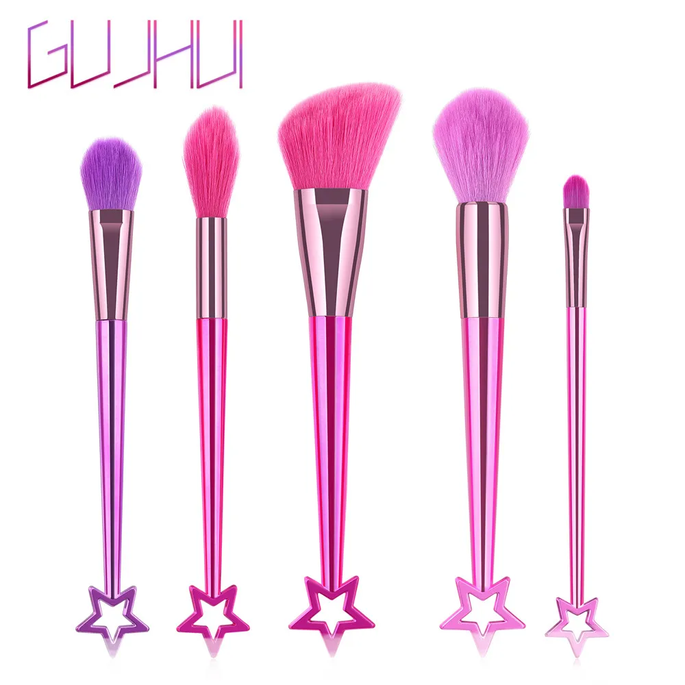 

GUJHUI New Makeup Brush Cosmetic Brush Star Makeup Brush Cosplay Women Gift pincel maquiagem 0919