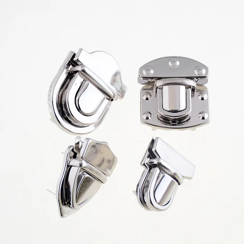 Free Shipping 1 Set Purse Snap Clasps/ Closure for Purse Handbag/ Bag Silver Tone -in Buckles ...