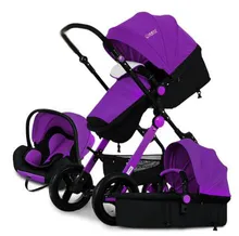 Pinturicchio centenarian multifunctional baby stroller baby car suspension light folding