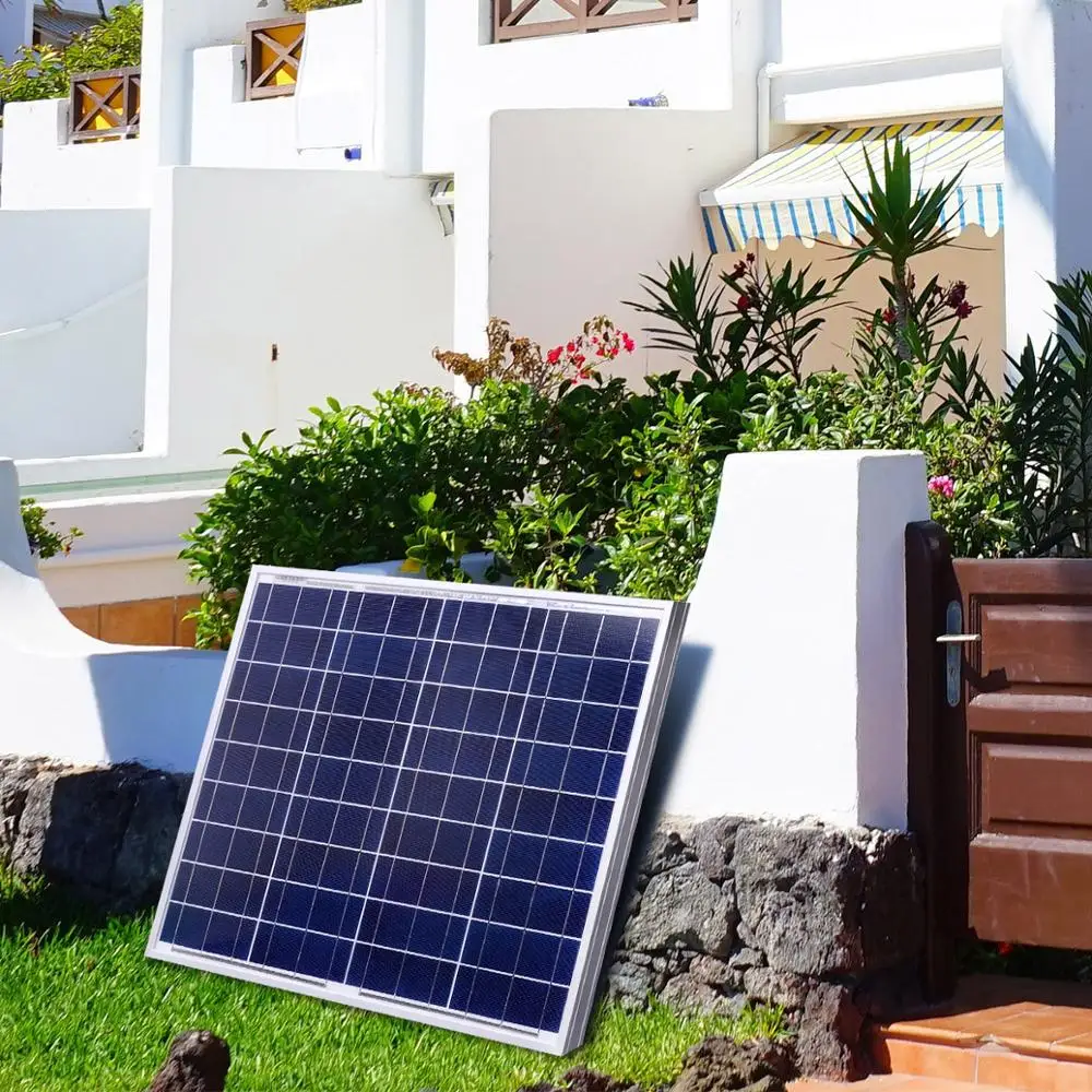 Dokio 50 Вт поликристаллический кремний Панели солнечные дрель makita 18V панели es solares