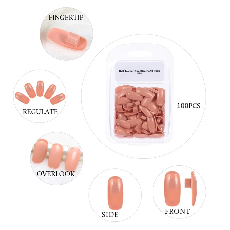 Plastic Nail Tips for Practice Hand Model DIY Nail Salon Nail Art