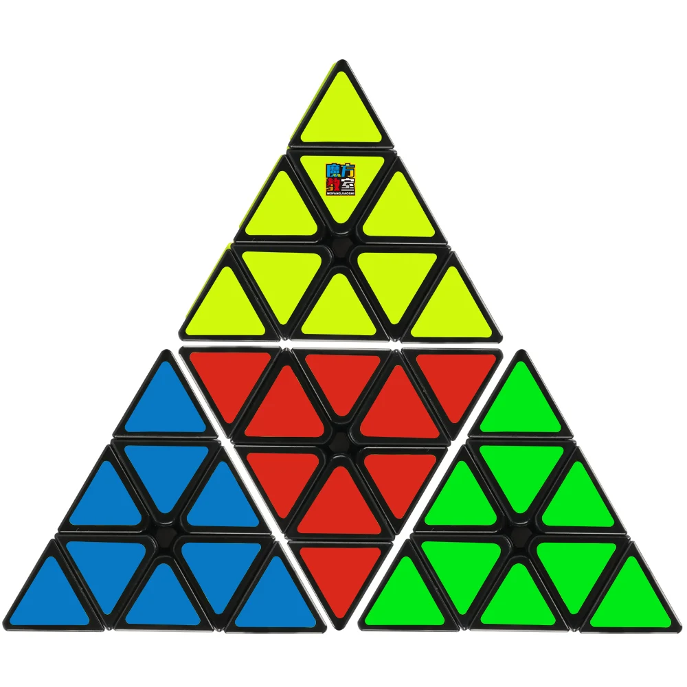 D FantiX Moyu Mofang Jiaoshi pyramid 3x3 скоростной куб 3x3x3 магический треугольный пазл игрушки