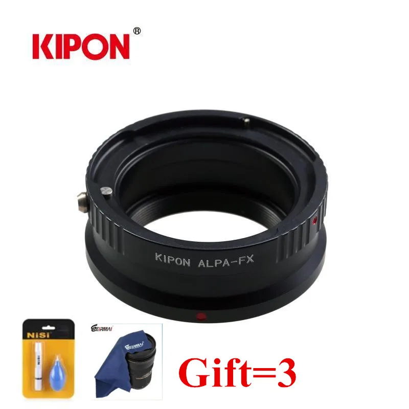 

Kipon ALPA-FX Baveyes auto focus lens adapter for Alpa Lens to Fuji FX X serious mirrorless Cameras