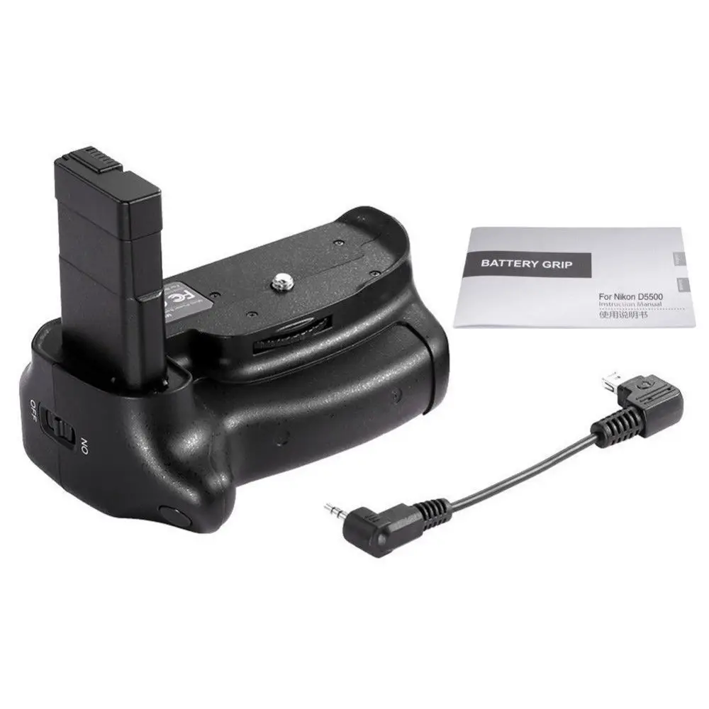 meike-Vertical-Battery-Grip-hand-pack-holder-For-Nikon-D5500-camera-as-EN-EL14