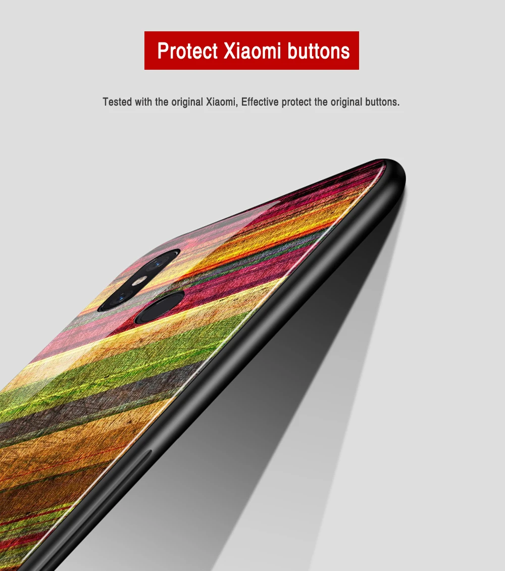 Чехол Finder для Xiaomi mi x 2s Чехол из закаленного стекла твердая задняя крышка красочные полосы для Xiaomi mi 8 9 SE lite mi x 2 2s 3 Max 3