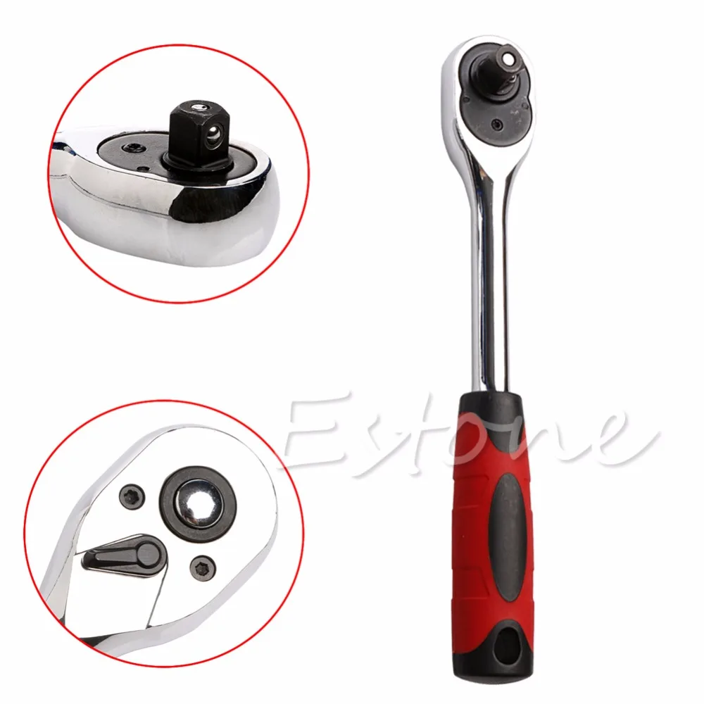 

New 1/4" Drive Quick Release Ratchet Socket Wrench Hand Tool Repairing