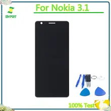 5 2 дюймовый черно белый 100% протестированный ЖК дисплей для Nokia 3 1