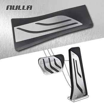 

NULLA LHD Stainless Steel Foot Rest Pedals Gas Fuel Brake Footrest Pedal Automatic For BMW X5 X6 E70 E71 5 7 Series AT