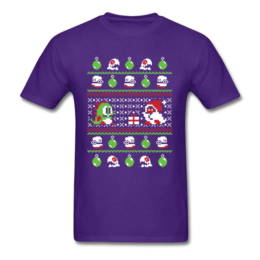Casual bubble bauble 6851 Tops & Tees for Men Hip Hop Fall Crew Neck 100% Cotton Short Sleeve T-shirts Normal Tee Shirt bubble bauble 6851 purple
