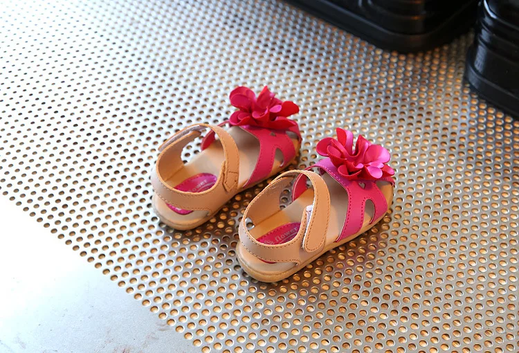 AFDSWG Весна и осень модные белые цветы ПВХ Розовый пляжная обувь для мальчиков женские босоножки детская пляжная обувь