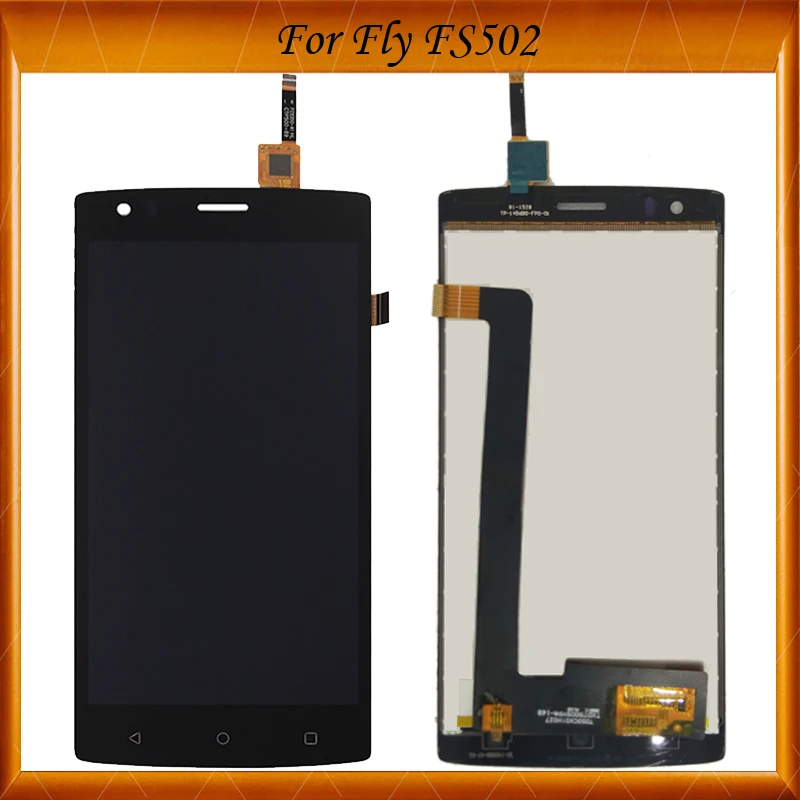 

5.0 inch For FLY FS502 Cirrus 1 FS 502 LCD Display and Touch Screen 100% Good Screen Assembly Replacement