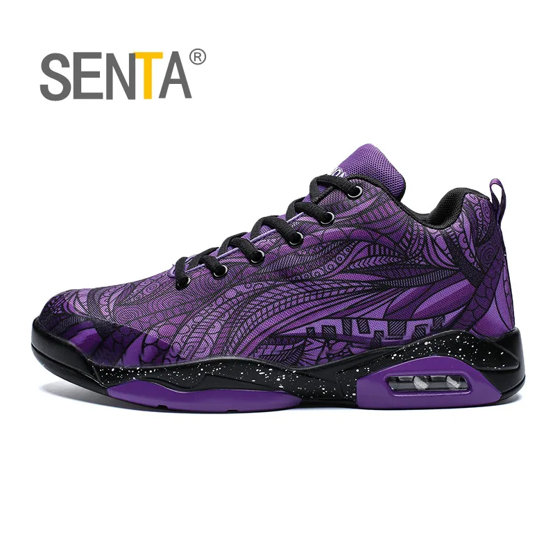 

SENTA New Men's Basketball Shoes Women Basketball Boots Shock Absorption Breathable Shoes Athletic Sport Sneakers for Basketbal