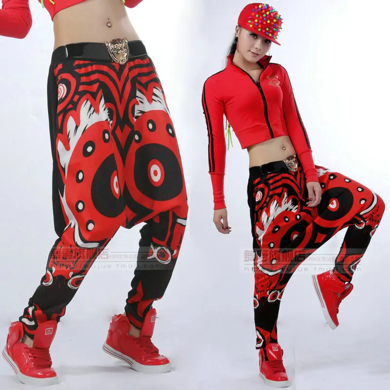 2014 New fashion Harem Hip Hop Dance Pants Sweatpants Costumes big eye