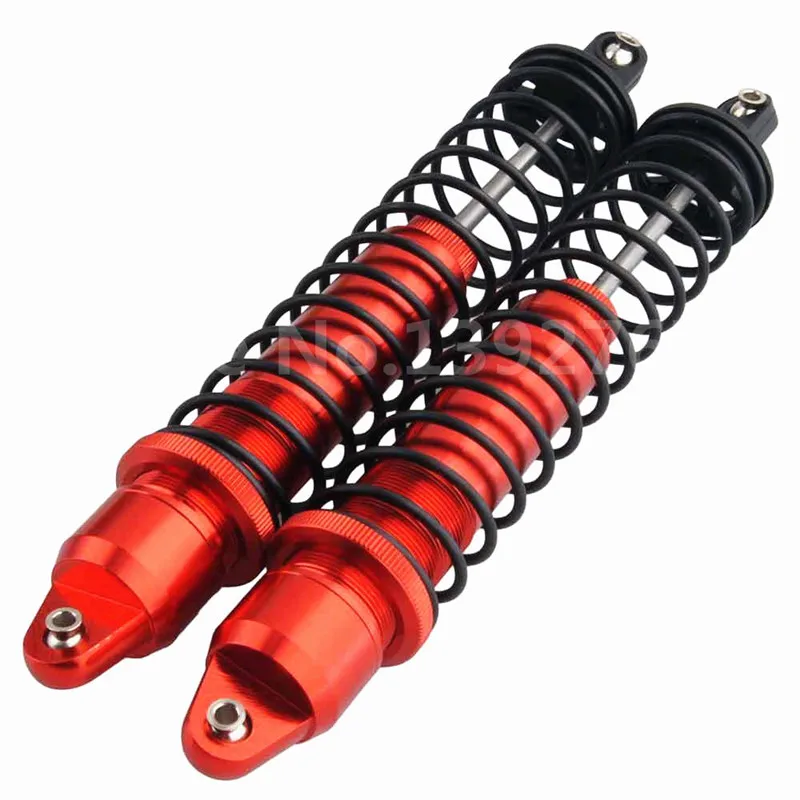 

2 Pieces RC Car Upgrade Part Aluminum Alloy Oiled Shock Absorber(Al.) Traxxas TRA 7761 For 1/5 Scale Model X-MAXX Monster Truck