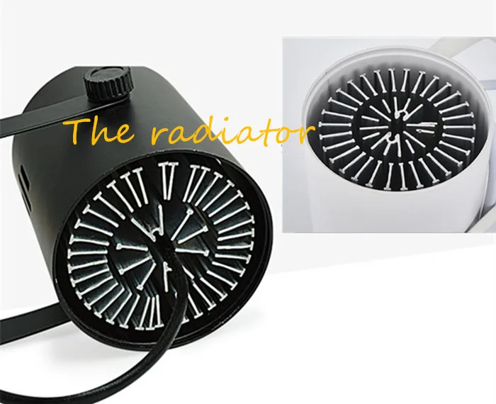 Square Aperture COB Spotlight Background LED Track Light Lamp KTV Bar Restaurant Cafe Museum Zoom Light 3w 7w 10w 15w 20w led spotlights indoor