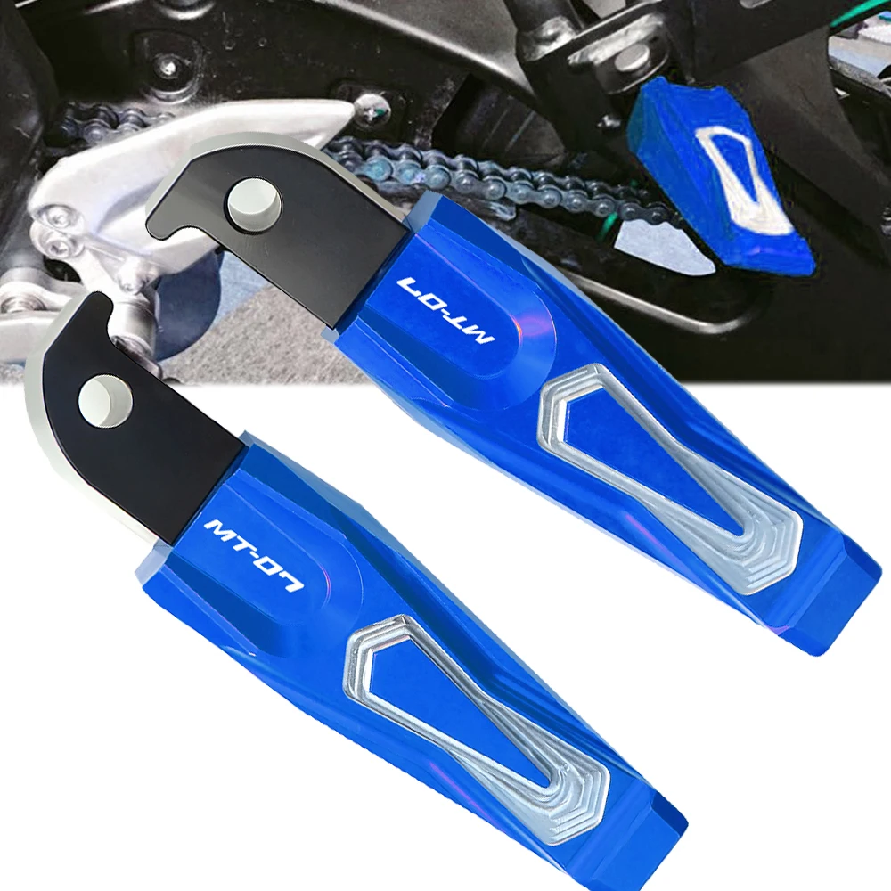 

Motorcycle Accessories Folding Rearset foot pegs Rear foot pegs FOR yamaha MT-07 MT07 2014-2016 2015 motorbike CNC footrest pegs