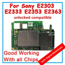 Оригинальная материнская плата с чипами для sony Xperia M4 Aqua E2303 E2333 E2363 E2353