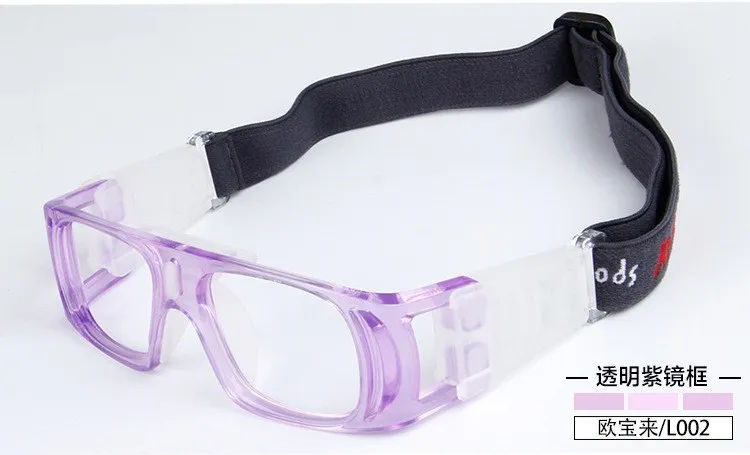 color 002 Gafas, уличные профессиональные баскетбольные очки, футбольные спортивные очки, оправа для глаз, оптические линзы, близорукость, близорукость, L002 - Цвет оправы: color 002