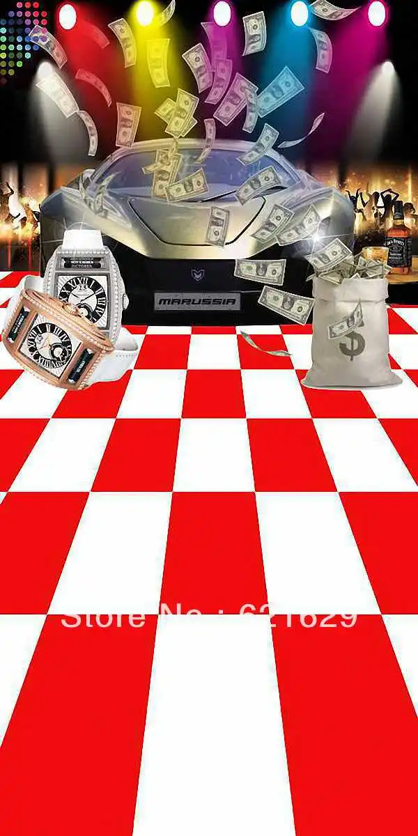

Luxury goods exhibition 10'x20' CP Computer-painted Scenic Photography Background Photo Studio Backdrop DGX-391