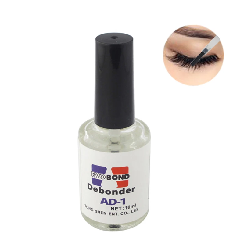 Pro 10ml False Eyelash Glue Remover Liquid Debonder Makeup Eyelash Extension Glue moving false